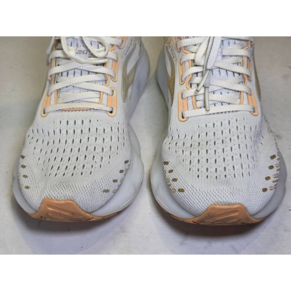 Brooks‎ Glycerin 20 Women's Sneakers Size 9.5 White Ivory Athletic Running Shoes - Picture 8 of 13